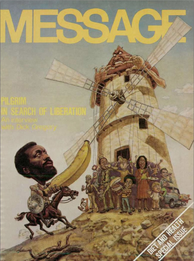 Message Magazine cover art