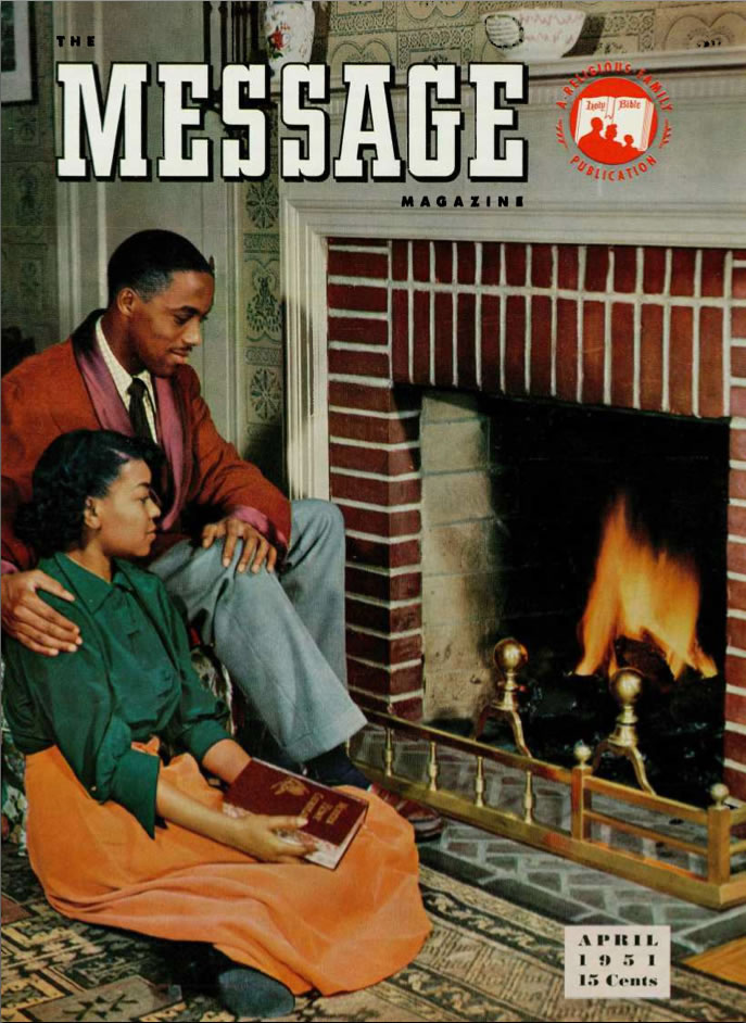 Message Magazine vintage cover