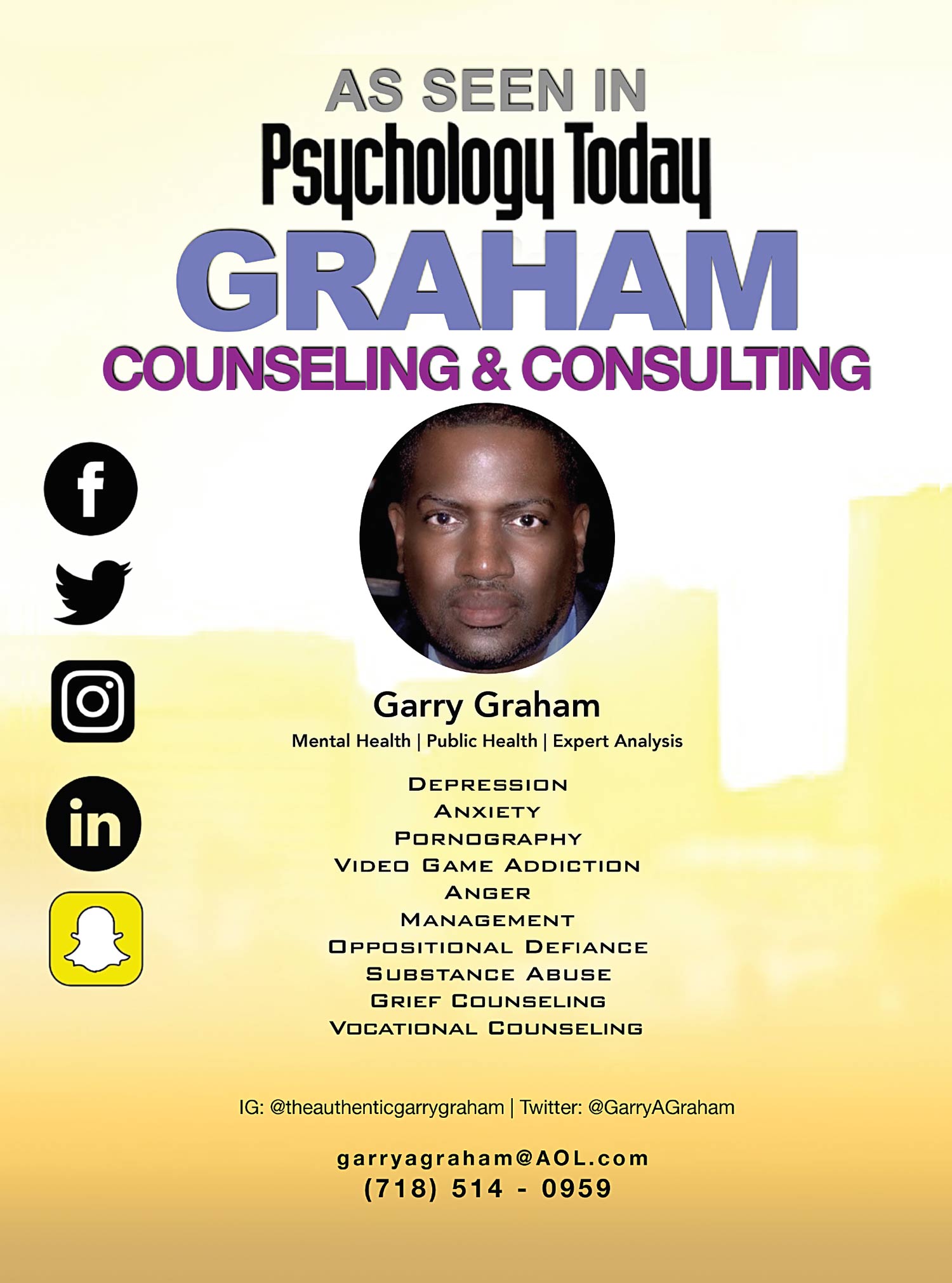 Graham Counseling & Consulting Advertisement