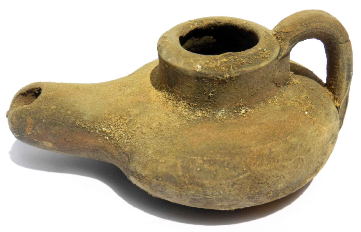 Ceramic pot for oil