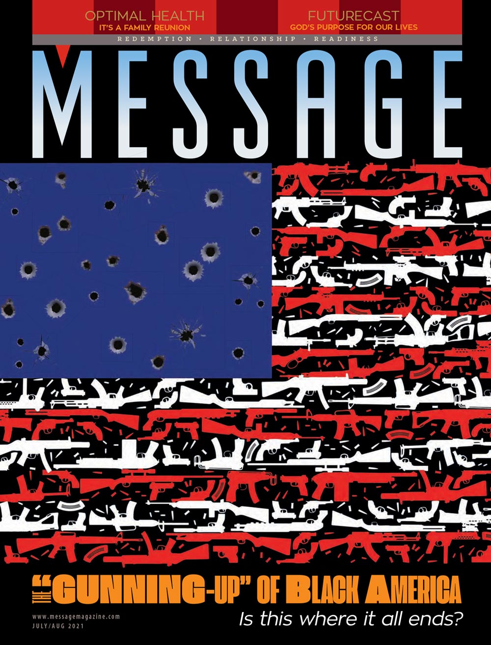 Message Magazine July August 2021 cover