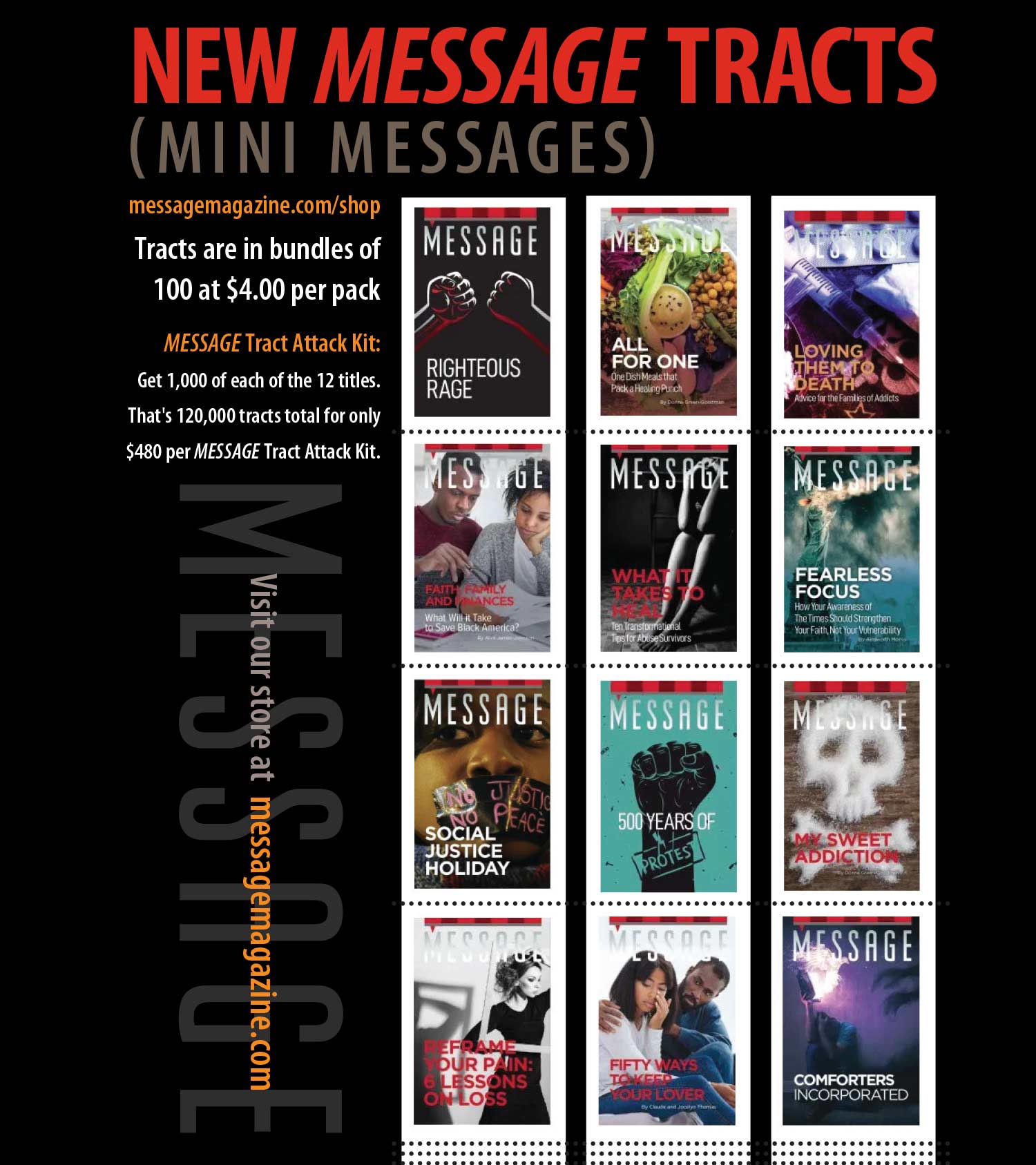New Message Tracts Advertisement