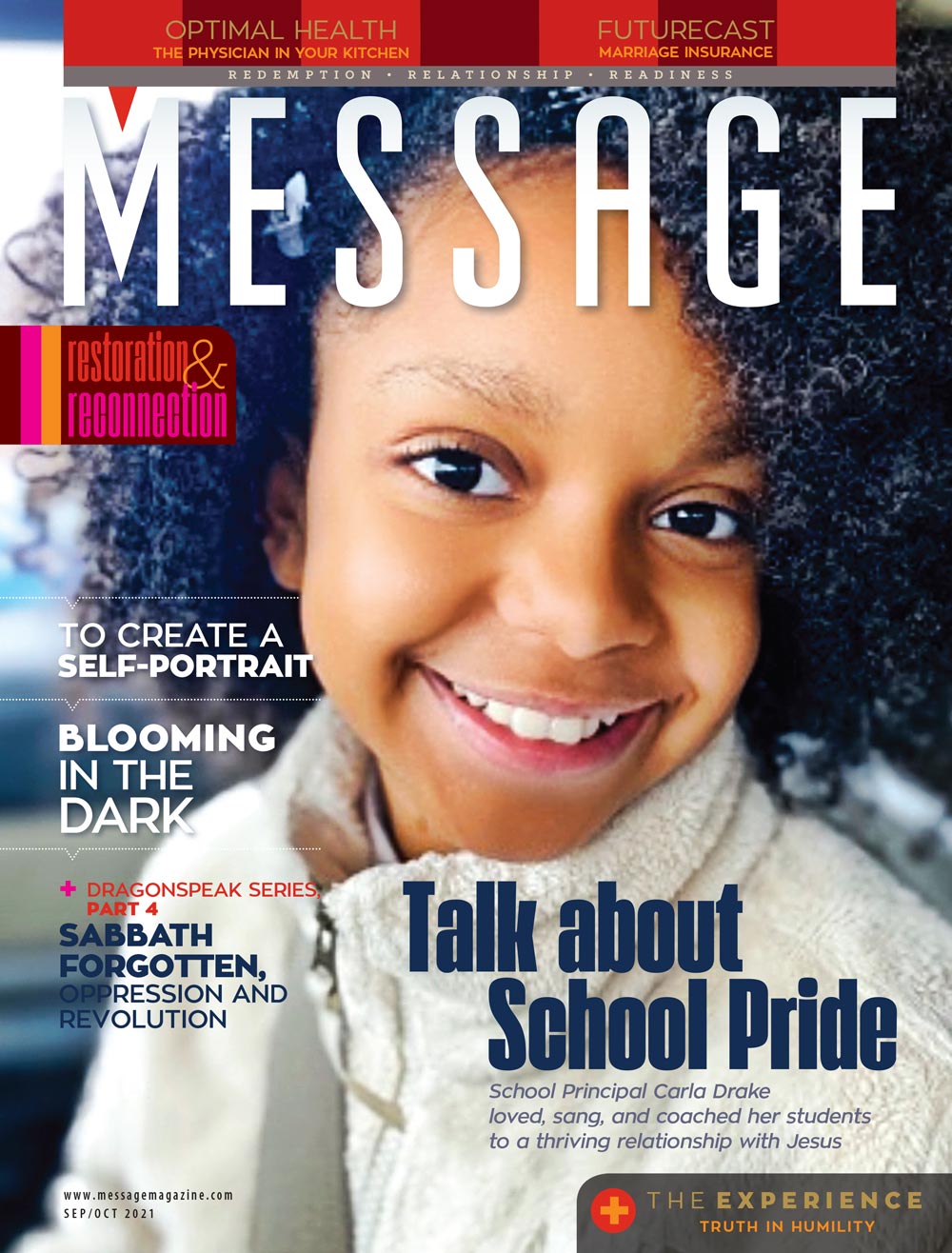 The Message September/October 2021 cover