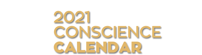 2021 Conscience Calendar