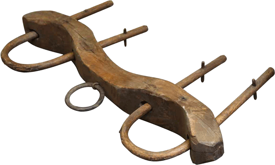 Wooden shackle