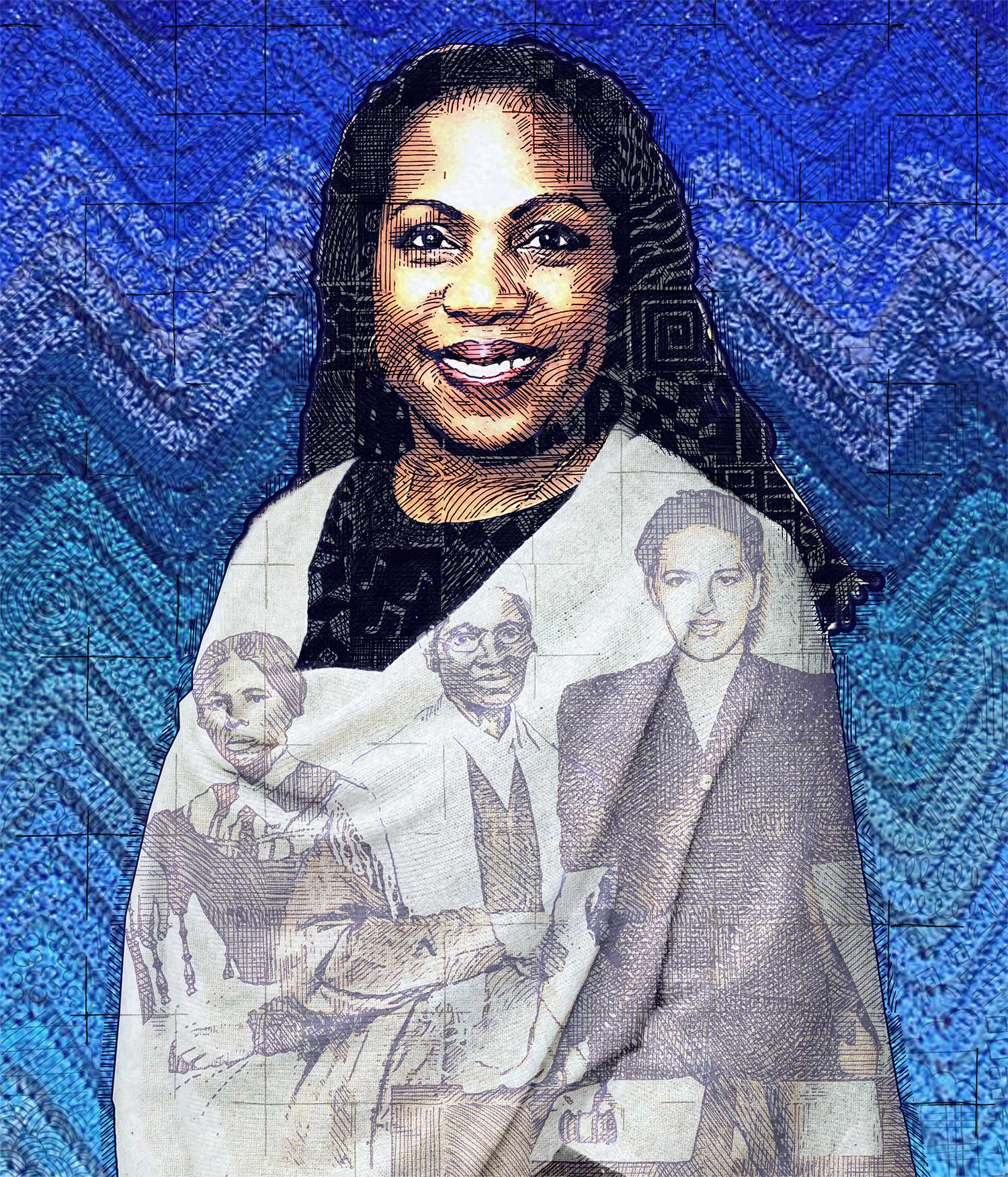 illustration of Justice Ketanji Brown Jackson