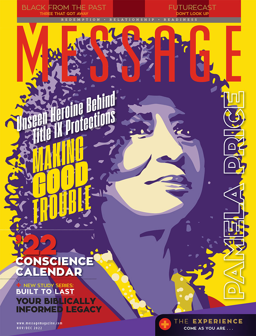 Cover of Message Magazine