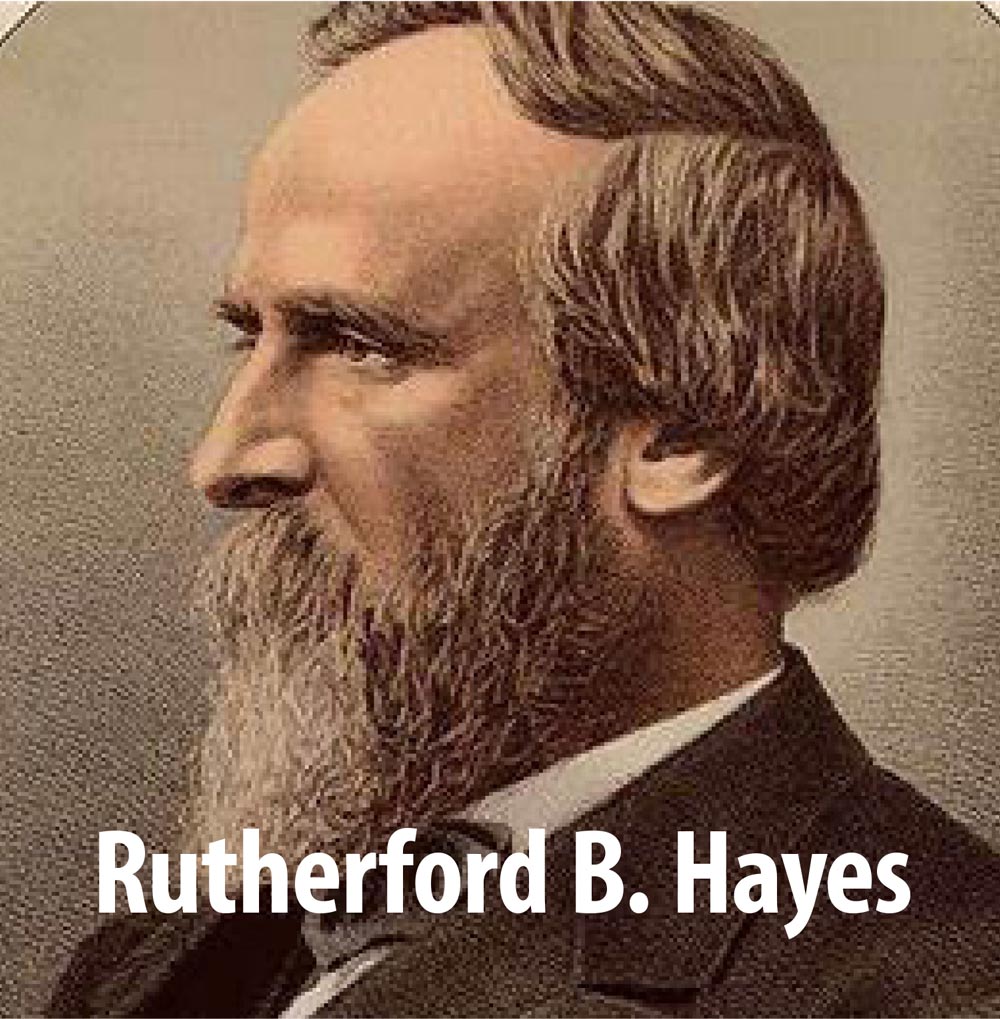 Rutherford B. Hayes portrait of Rutherford B. Hayes