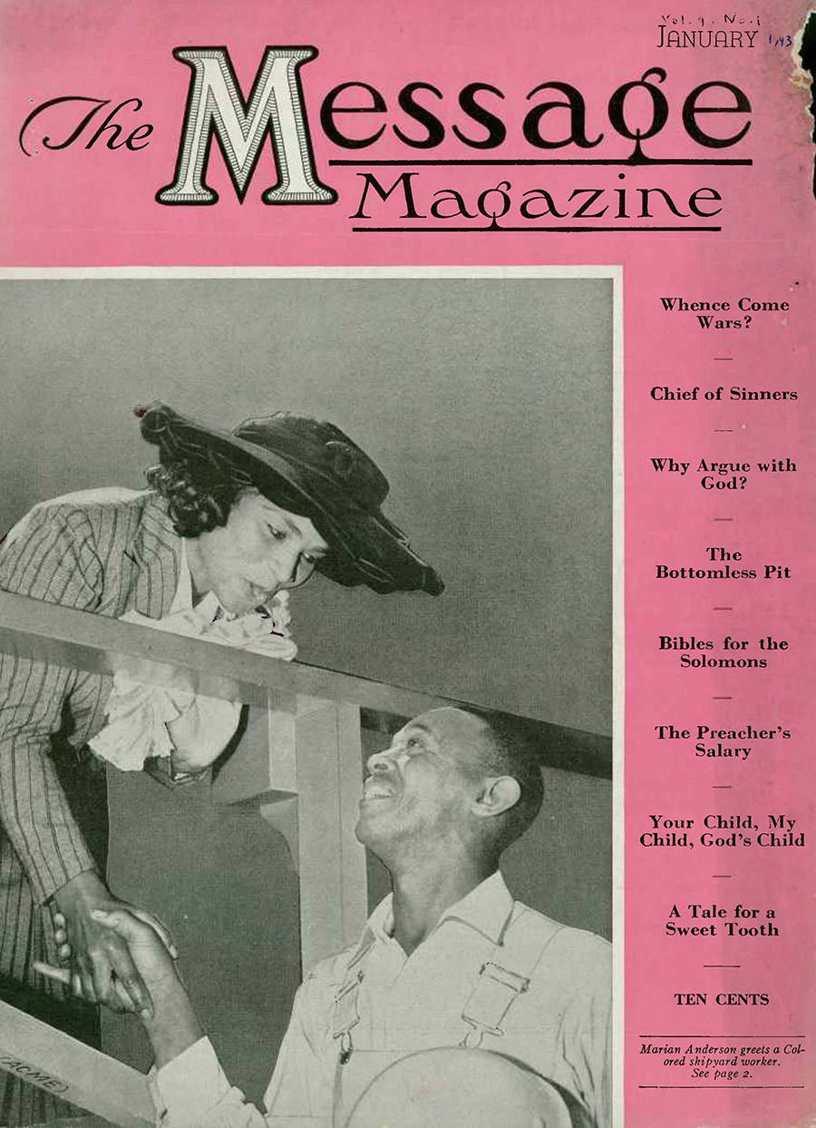 Pink Message Magazine cover