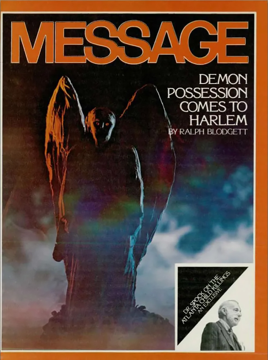 Message Cover of Demon Possession comes to harlem 
