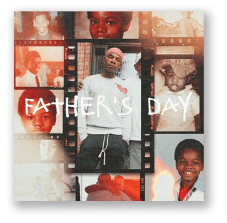 Kirk Franklin's album cover, Father's Day