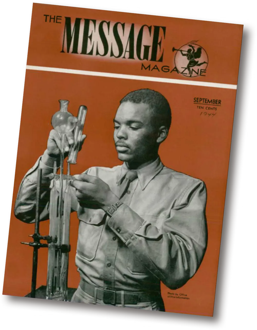 September 1944 issue cover of Message Magazine