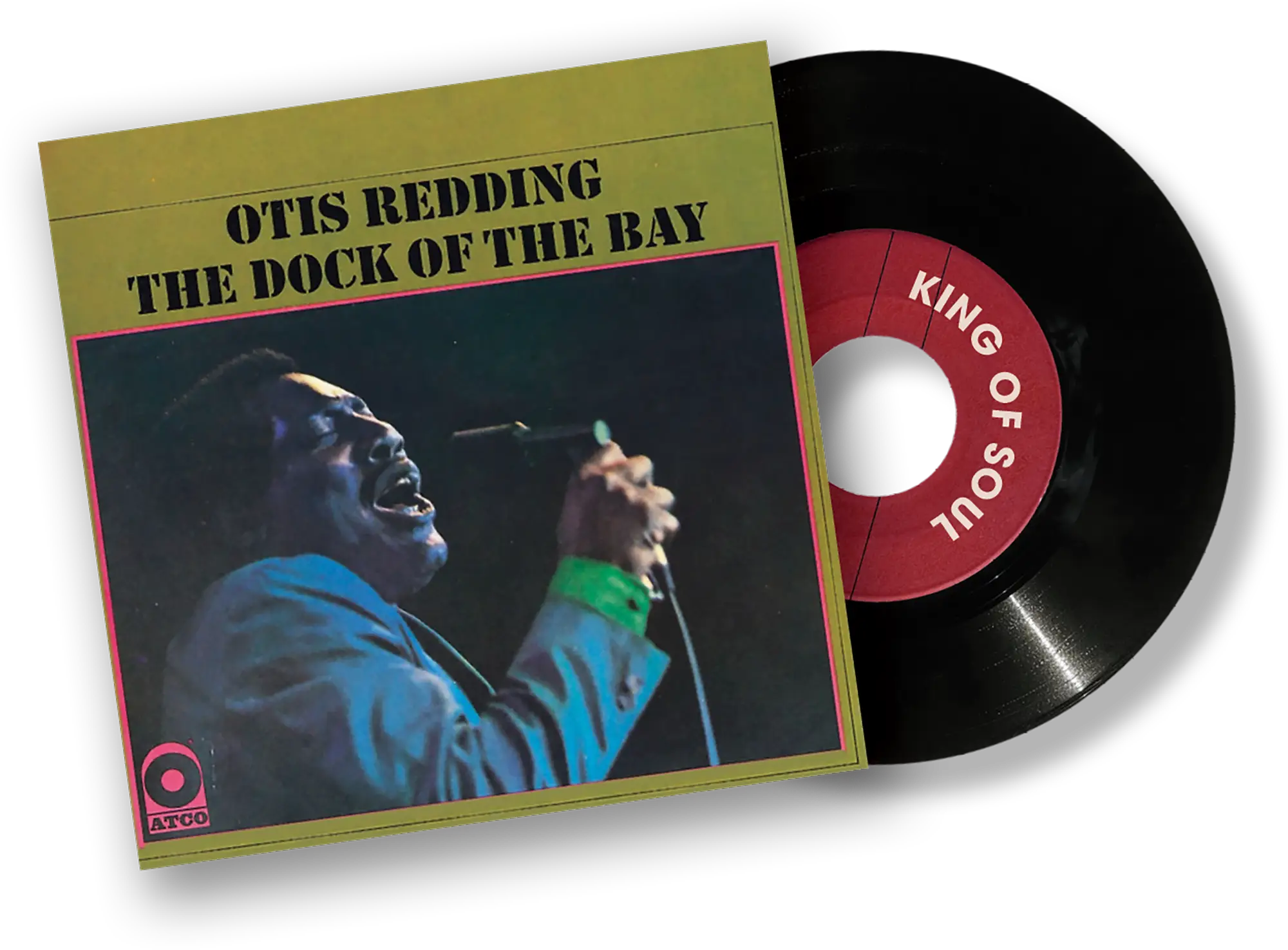 Otis Redding vinyl and cover art