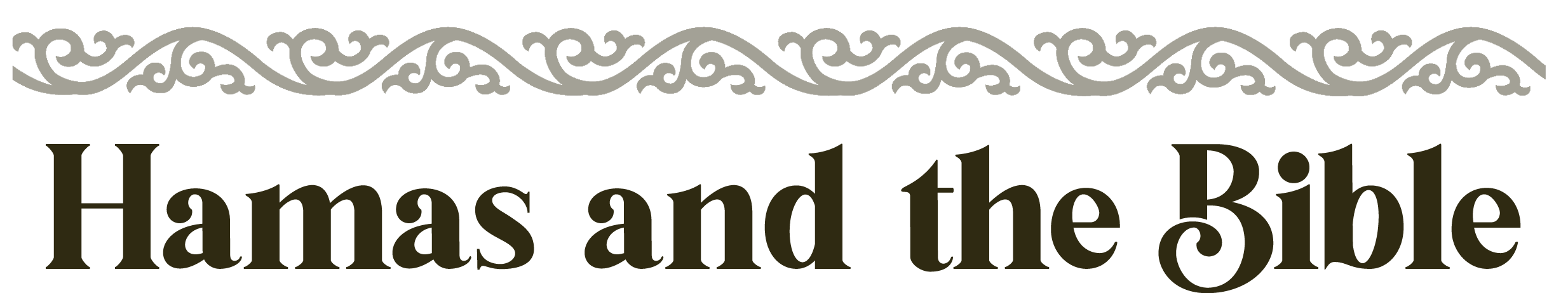 Hamas and the bible