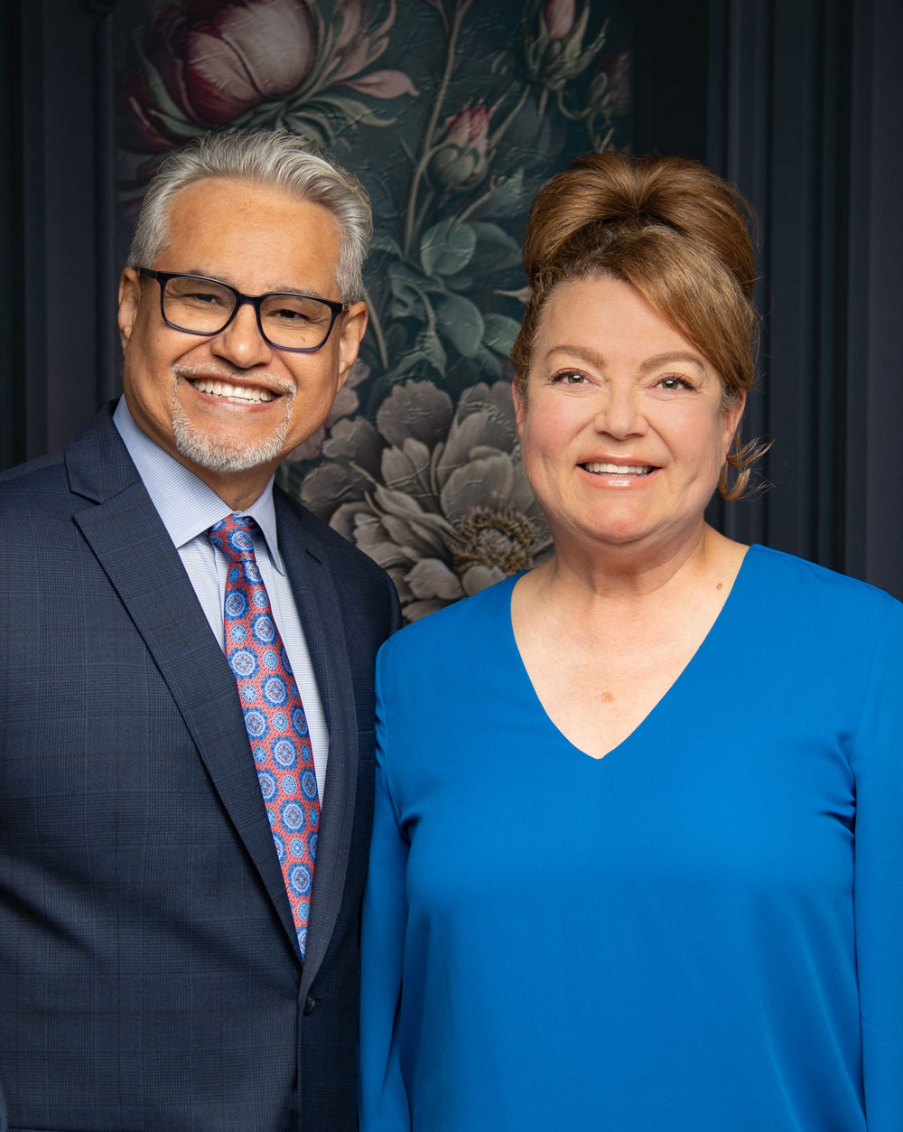 Dr. César De León and Carolann De Leon