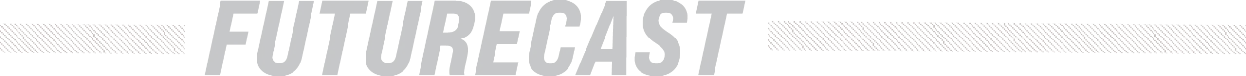 Futurecast typography