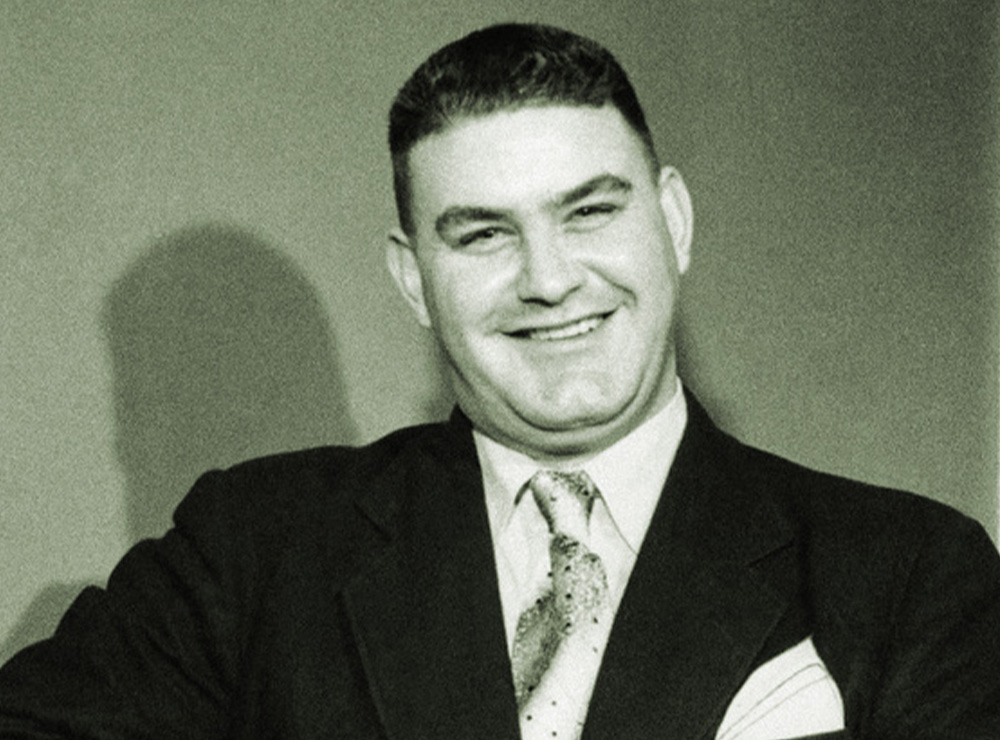 black and white image of Ferdinand Demara