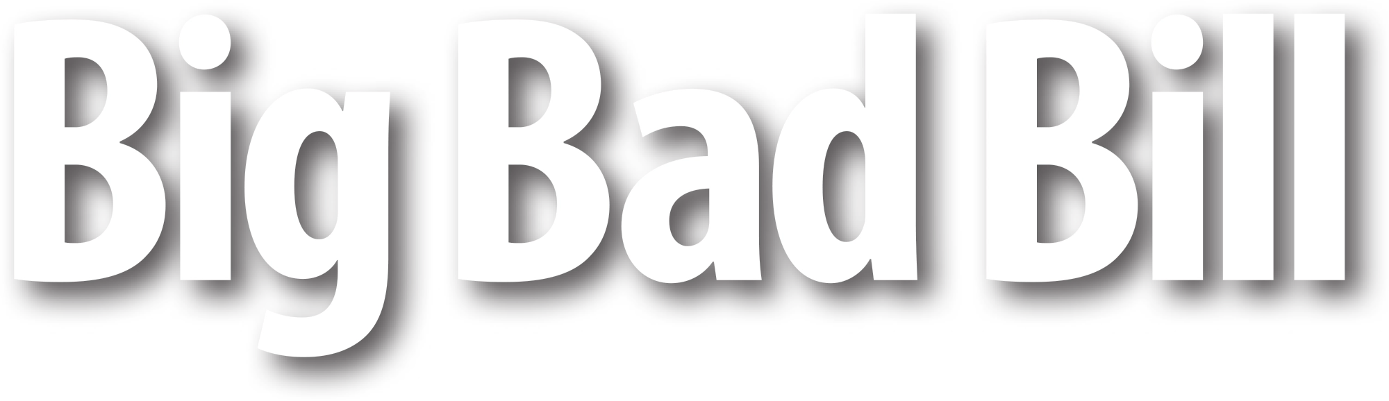 Big Bad Bill typography