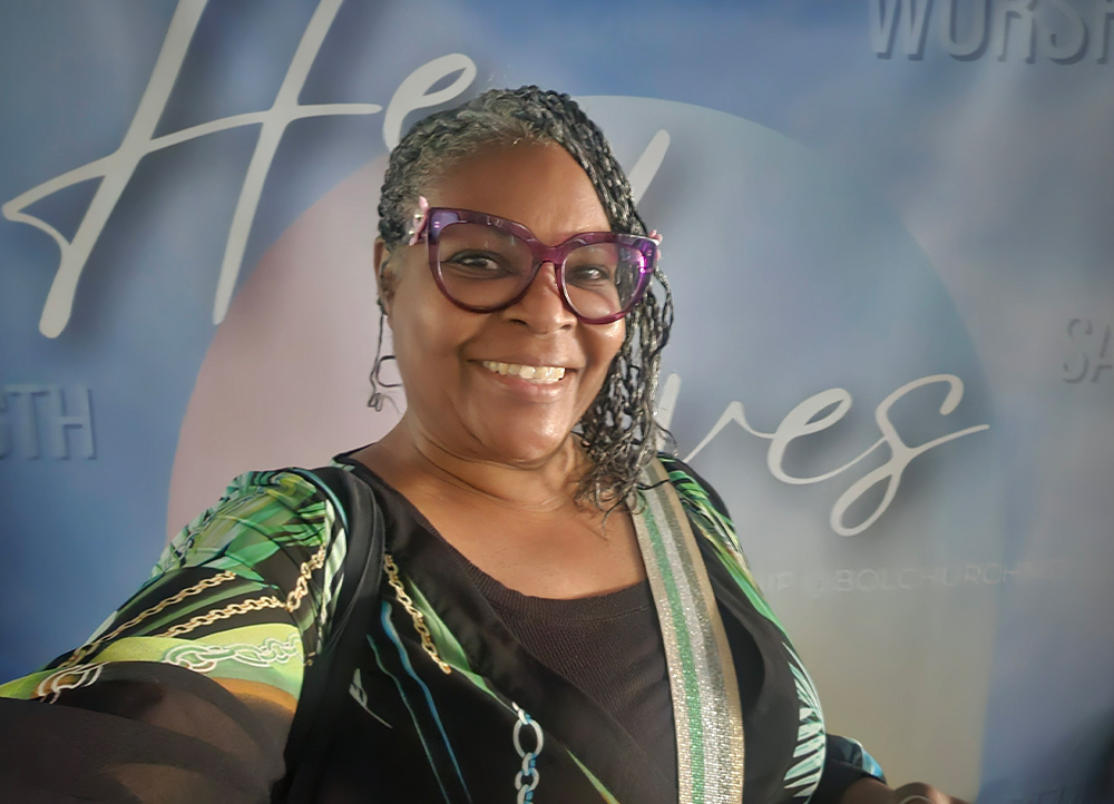 selfie of Monica Mack