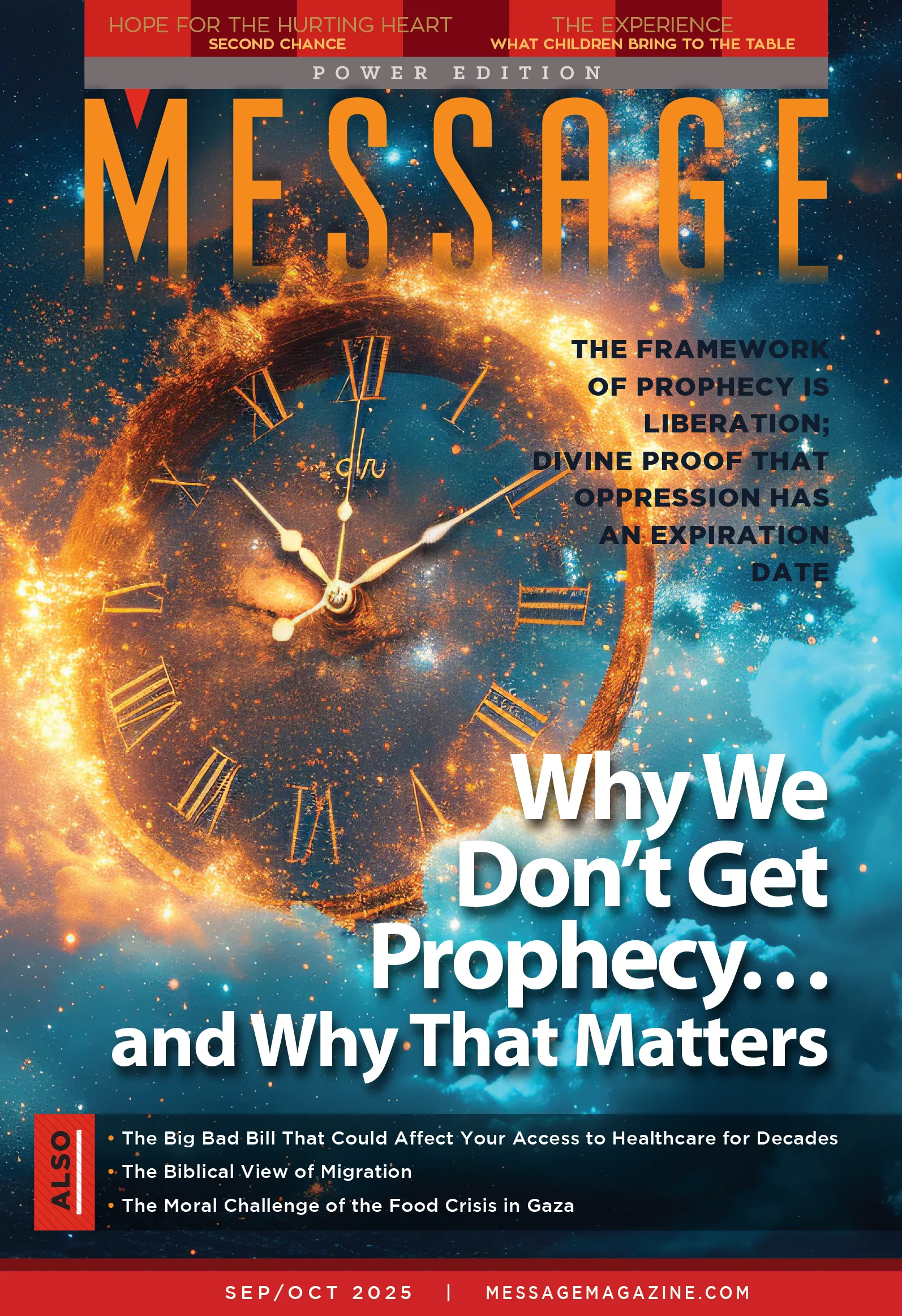 Message March/April 2025 Cover
