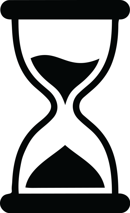 icon of an hourglass