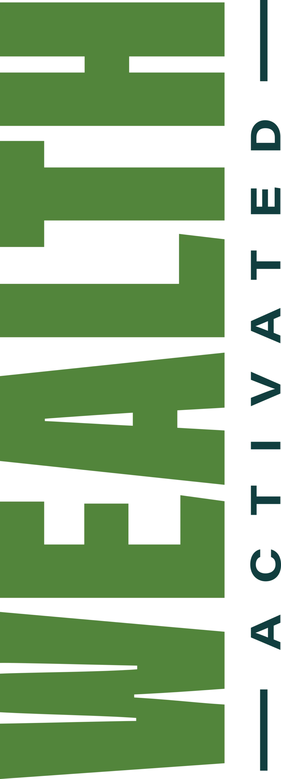 Graphic with the word "WEALTH" in bold green letters and "ACTIVATED" written vertically alongside it.
