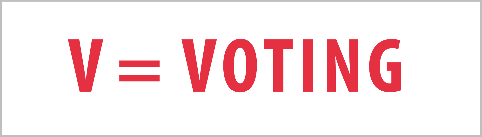 V = Voting